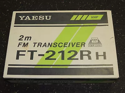  Yaesu 2m FM Transceiver FT-212 FT212R H Mint In Box • $199.99