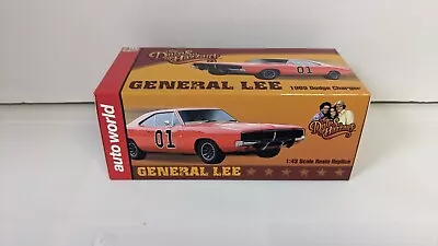 Auto World 1/43 Dodge Charger General Lee Red Resin Diecast  --- 001 • $84.99