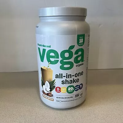 Vega Vega One Organic All-In-One Shake Coconut Almond 24.3 Oz Powder  BB 08/2025 • $49.98