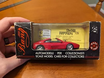1:43 BANG Ferrari 348 Tb Stradale In Red • $20