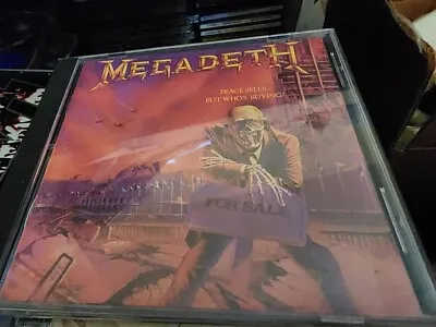 MEGADETH - Peace Sells...But Who's Buying [1986] CD Capitol/Combat CDP 7 46370 2 • $12.99