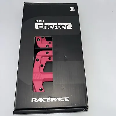 RaceFace Chester Pedals - Platform Composite 9/16 Magenta Replaceable Pins NIB • $27.99