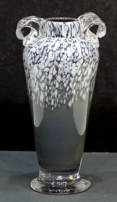 Lovely! Vintage MURANO Art Glass MID-CENTURY MODERN Vase / Italy • $34.95