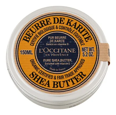 L'Occitane Organic Pure Shea Butter 5.2 Oz150 Ml. Body Care Treatment • $38.72