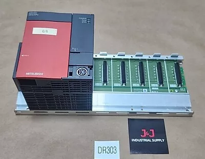 *PREOWNED* Mitsubishi Q00JCPU Melsec-Q CPU Module W/ 5 Slot Rack + Warranty! • $150