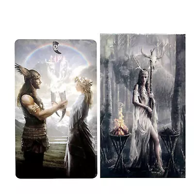 Rune Oracle Cards Tarot Card Fate Tarot Family Party Board Game Psychic Card • £8.81