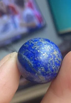 Ultra High Quality Lapis Lazuli WITH GOLD Sphere Crystal 2cm Chunky OFFERS :) • £8