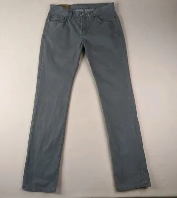 J Brand Kane Jeans Adult 32x35 Gray Slim Straight* • $33.10