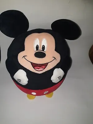 £5.99 • Buy Disney TY Mickey Mouse Plush Soft Toy Beanie Ball 30cm 2013 Collectors Item