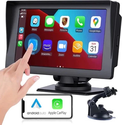 Jmc 7 Inch Android Wireless Portable Car Play Media GPS Navigation • £108