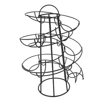 Modern Spiral Egg Skelter Holder Wire Rack Up To 24 Eggs Free Standing • £17.47