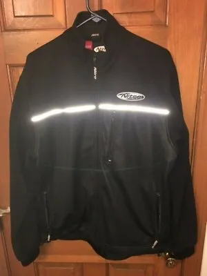 Nitro Racing Mens Size Medium Black Touring Non-armored Motorcycle Jacket • $14.99