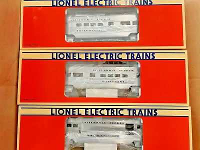 LIONEL6-19122 -23 -24 -25 -26- 27 D & RGW California Zephyr LK/N Nice & Clean • $560.62