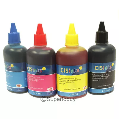 Bulk INK Compatible With Brother MFC 6490W M6490CW CISS Refillable Cartridges • $17.95