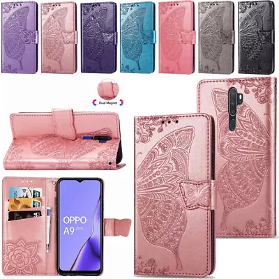 $14.89 • Buy For OPPO A52 A5 A9 2020 AX5 Luxury Flip Leather Magnetic Wallet Card Case Cover