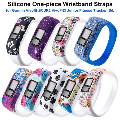 $4.72 • Buy Silicone Watch Band Strap For Garmin Vivofit 3 / Vivofit JR 2 Band Replacement