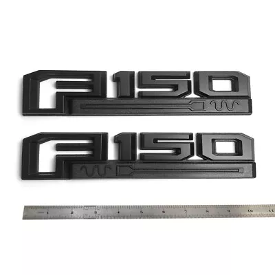 2x OEM King Ranch Emblem Left And Right Badge F150 Kingranch Badge Black W1 • $35.62