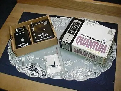 Quantum Radio Slave II Remote Control F/ Camera And Flash Units Retails $125.00 • $59.95