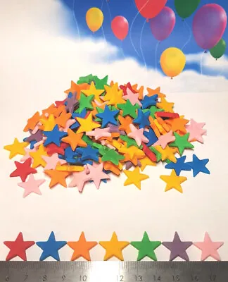 50x 2cm Stars Edible Mixed Rainbow Colours Stars Cake Topper Cupcake Sprinkles  • £4.14