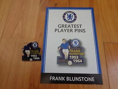 Rare Danbury Mint Chelsea Fc Greatest Players - Frank Blunstone Enamel Pin Badge • $64.14