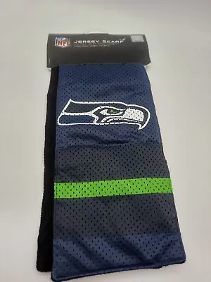 $15.99 • Buy Seattle Seahawks NFL Authentic Jersey Scarf W/Zip Pocket NWT Football 