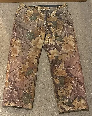Vintage Cabelas Pants Mens XL Regular Camo Goretex Whitetail Clothing USA Made • $29.99