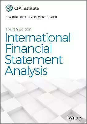 International Financial Statement Analysis CFA Ins • £79.11