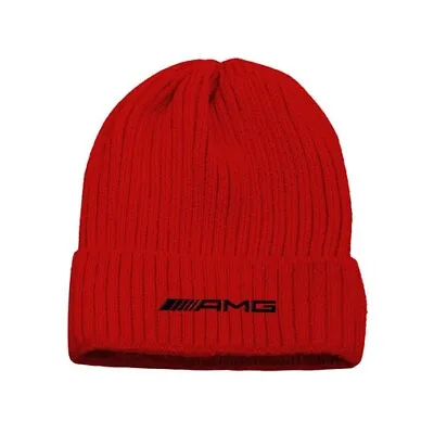 AMG Ribbed Pattern Beanie • $39.99