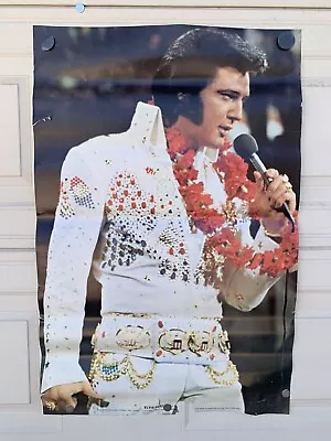 Elvis Presley 1975 Live Concert Vintage 23  X 35  Gamma Poster #151 • $28.99