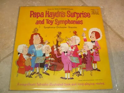 Vinyl Record Disneyland Walt Disney Papa Haydn's Surprise Vista Ster-4039 Book • $35