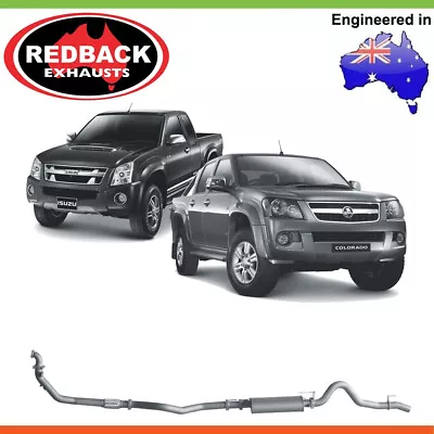 New * Redback * Extreme Duty Exhaust To Suit HOLDEN RODEO RA 3.0L 4Cyl 4JJ1 • $1308