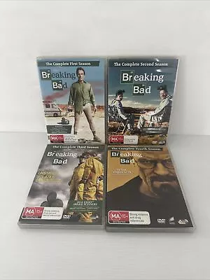 Breaking Bad: The Complete Series Seasons 1-4 ( DVD Set ) 15 Discs  Region 4 • $22.52