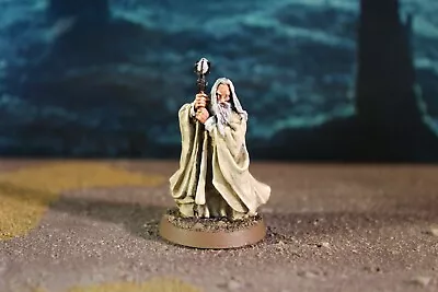 Saruman Painted White Metal Warhammer Games Workshop  Lord Of The Rings • £10