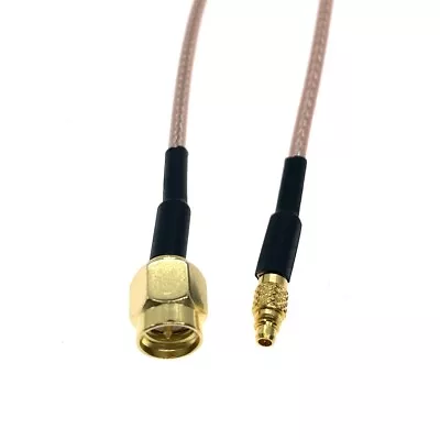 RG316 SMA Male Plug To MCX Male Plug RF Pigtail Coaxial Jumper Connector Cable • $3.85