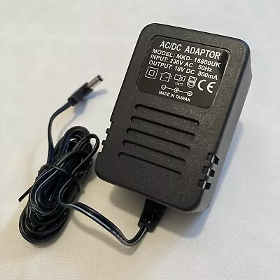 AC / DC Adaptor 18v 500mA Power Supply Unit Excellent Condition 230v AC ~ 18v DC • £14.99