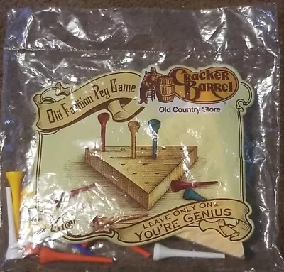 $3.99 • Buy Cracker Barrel Old Fashion Peg Game New Sealed