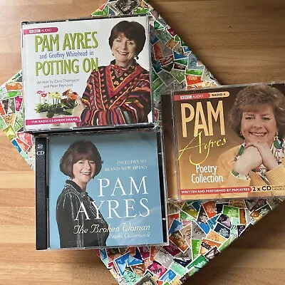 Pam Ayres Audio CD Bundle: Potting Shed/The Broken Woman And Poetry Collection. • £12