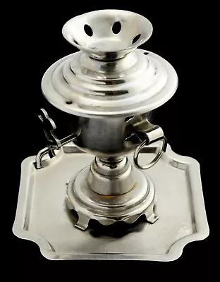 Stainless Steel Soviet USSR Samovar Souvenir Miniature Small Mini Metal  • £28.80