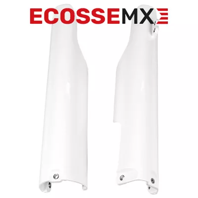 Yamaha YZ125 YZ250 2005-2007 Fork Guards UFO White 3872 046 • £26.99