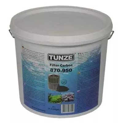 Tunze Activated High Quality Filter Carbon 5l Tub 870.950 Reef Marine Fish Tank • £43.99