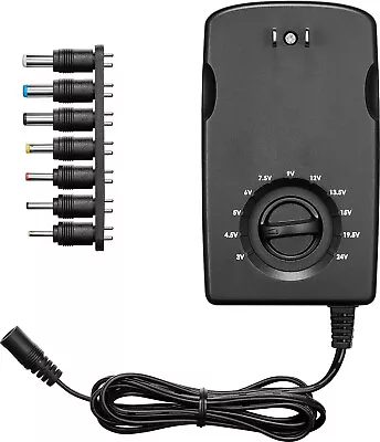 🔥 Insignia 3000 MA Universal AC Adapter For High-Output Devices 3 To 24 Volt🔥 • $9.99