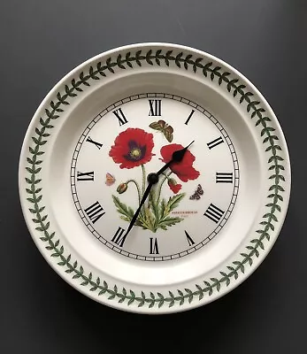 £12.50 • Buy Portmeirion Botanic Garden Poppy Wall Clock