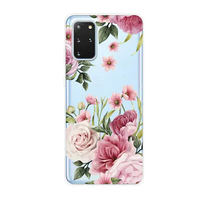 $8.79 • Buy Case For Samsung S20 FE S8 S9 J4 J6 S10E M30 Clear Printing Silicone Phone Cover