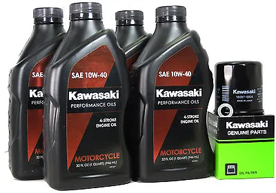 2007 Kawasaki Vulcan 1600 Mean Streak Oil Change Kit • $52.99