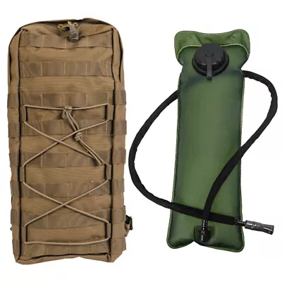 Lancer Tactical 3 Liter MOLLE Hydration Carrier Pouch Backpack W/ Water Bladder • $39.95