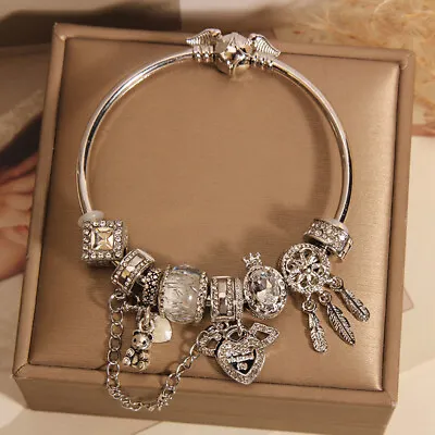 PANDORA S925 Dreamcatcher Angel Wing Bracelet • $49.99