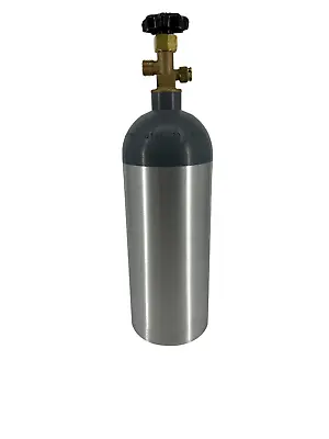 5lb Aluminum CO2 Tank CGA 320 Valve DOT Approved Cylinder For Kegerator • $74.99