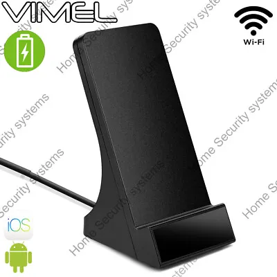 Wireless Mobile Phone Charger Security Camera WIFI Docking Station Spy Hidden • $229