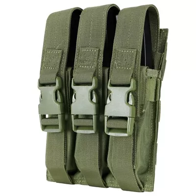 OD GREEN Triple MP5 Mag Pouch Airsoft MA37 • $21.99