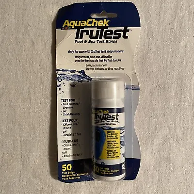 AquaChek TruTest Pool And Spa Test Strips Refill 50 Test Strips Read Description • $6.80